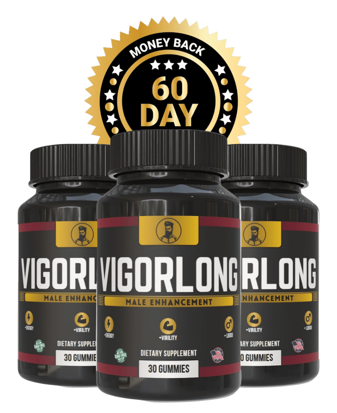 60-day money-back guarantee seal