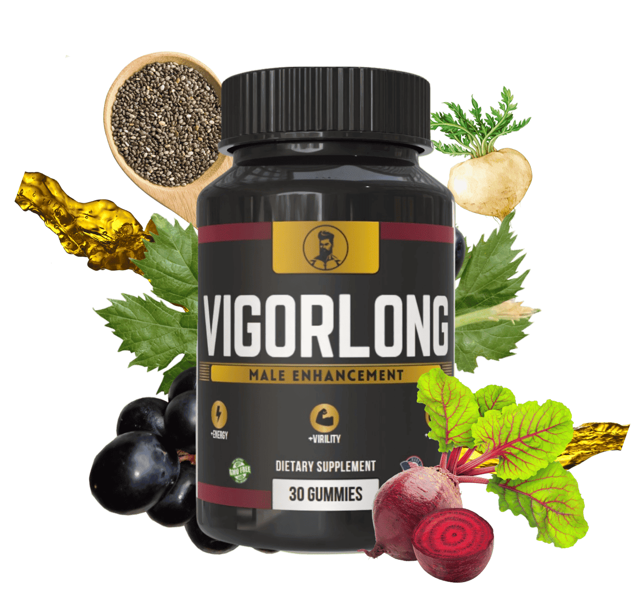 Natural ingredients of the VigorLong formula